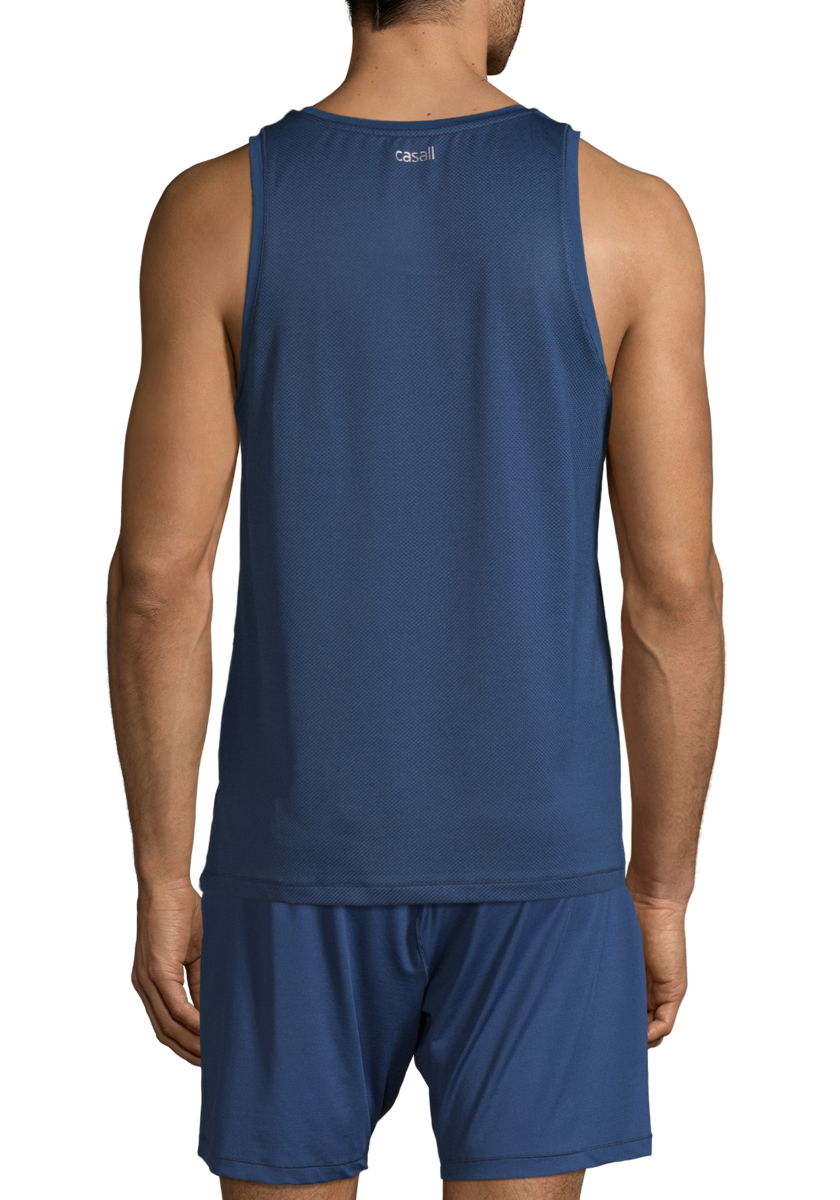 M Structured Tank – Steady Blue