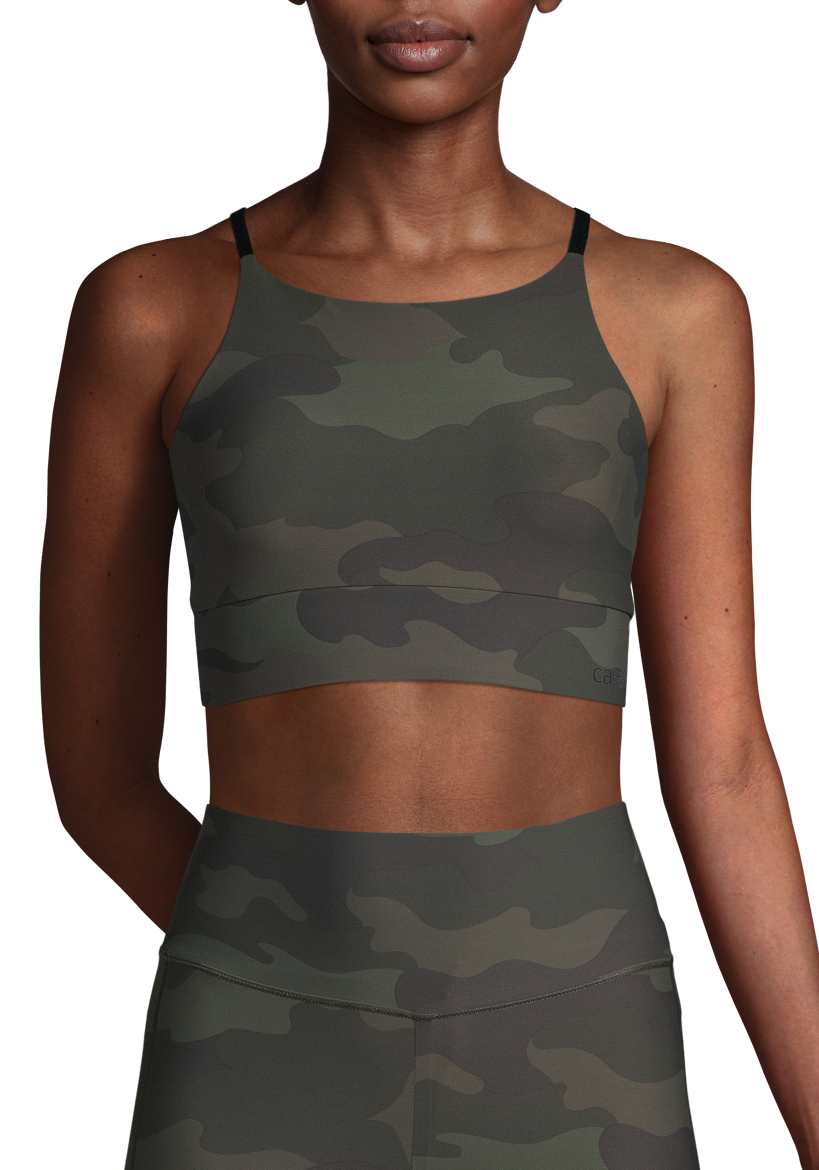 Sculpture Intense Sports Bra – Dark Camo