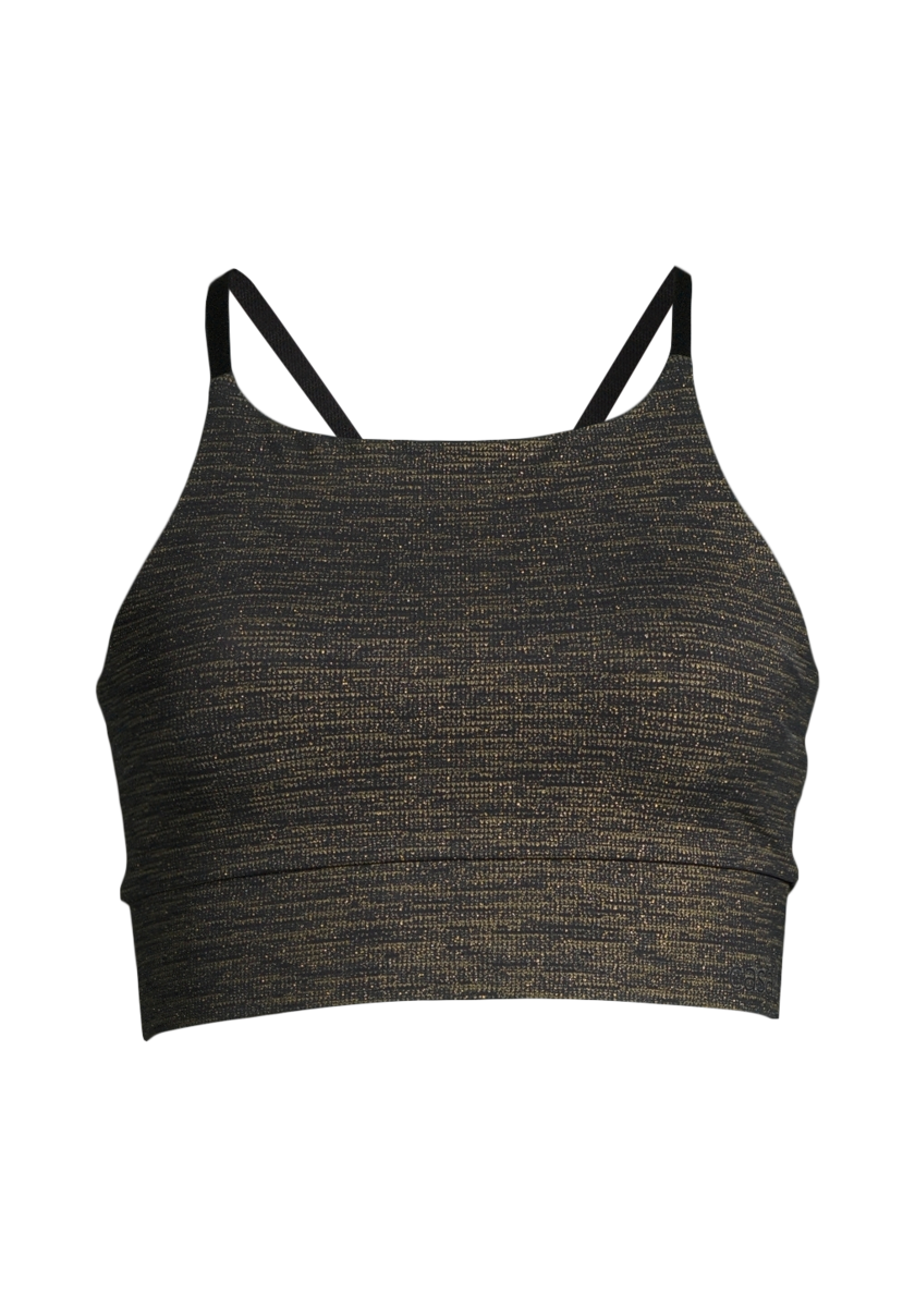 Sculpture Intense Sports Bra – Black Gold